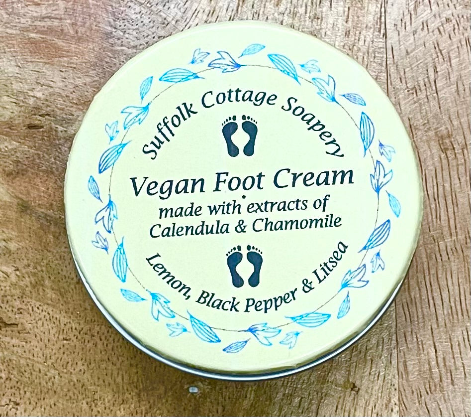 Vegan Lemon, Black Pepper & Litsea Foot Moisturiser