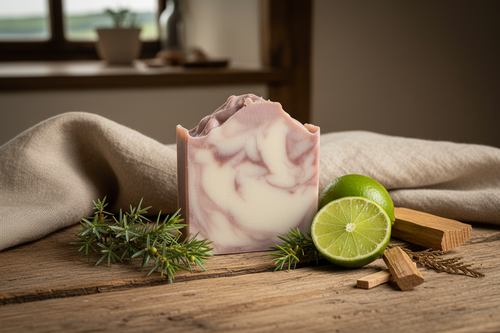 Juniper, Cedarwood & Lime Soap