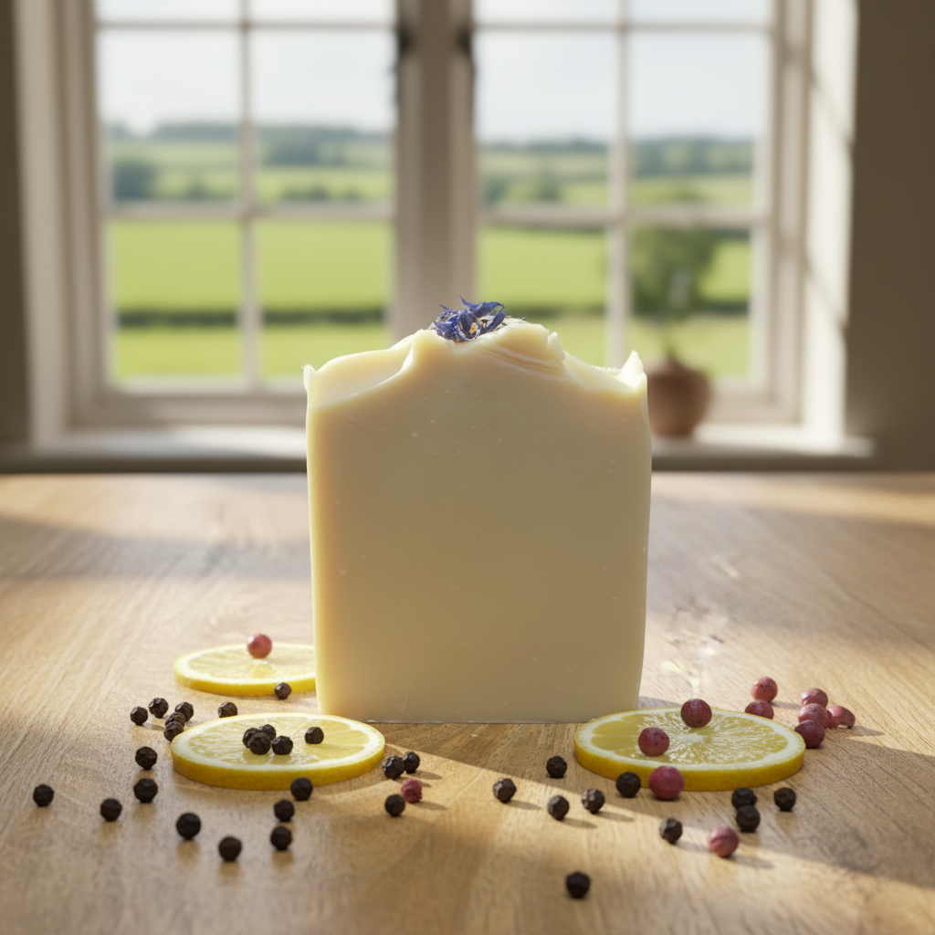 Lemon, Black Pepper & Litsea Soap