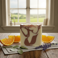 Orange Patchouli & Lavender Soap - Rustic Kitchen