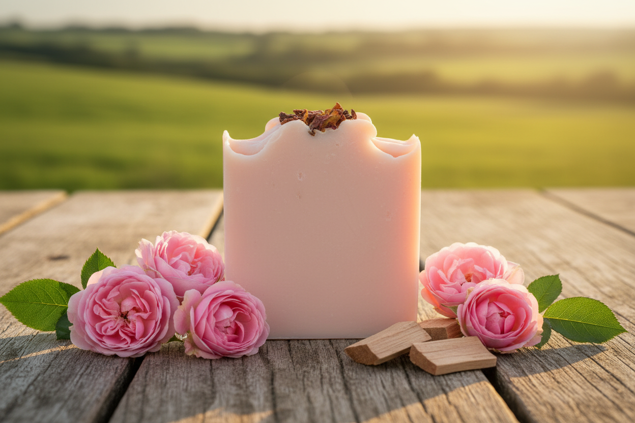 Rose Geranium Soap Alternative