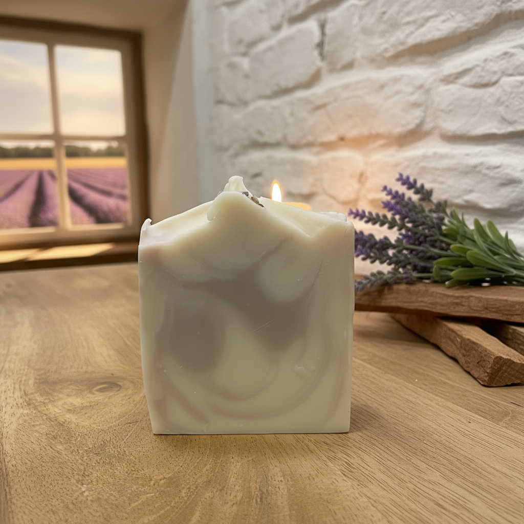 Vegan Lavender & Cedarwood Soap - Cottage Corner