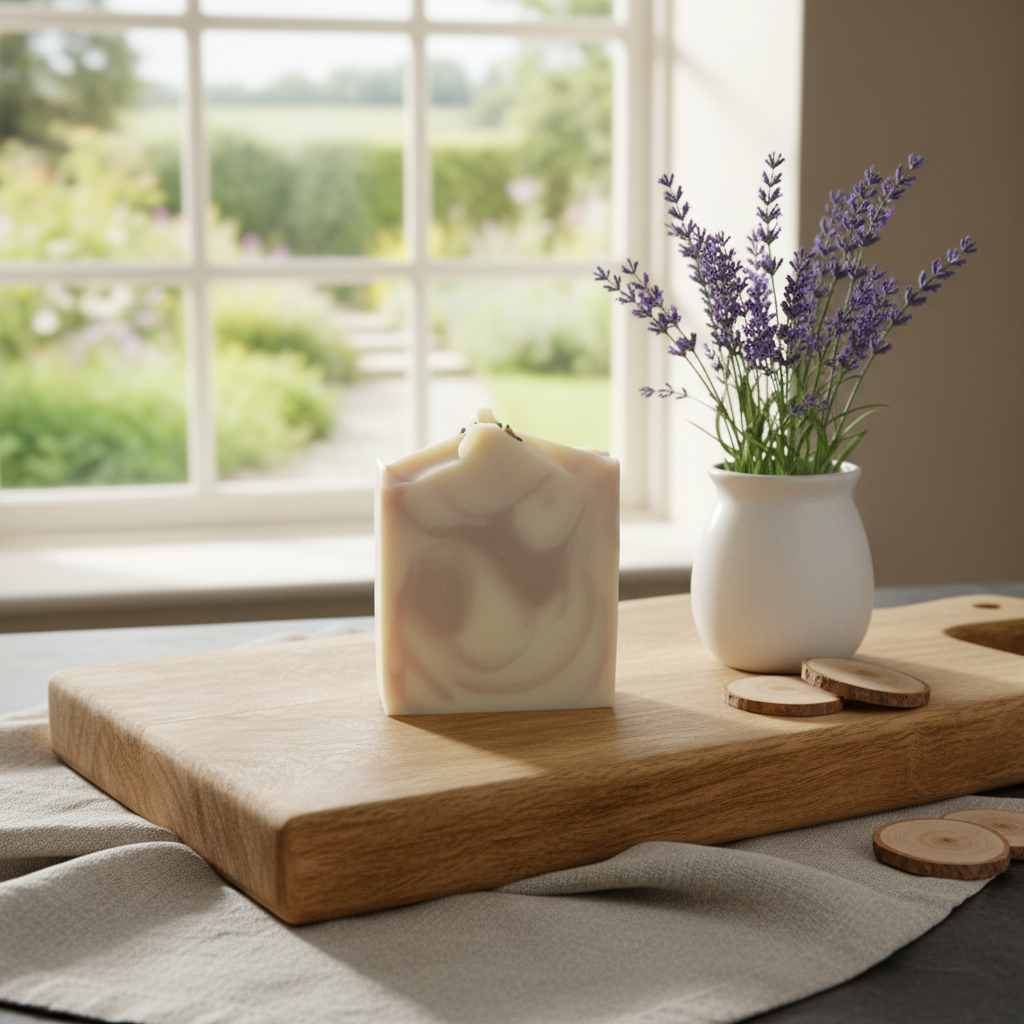 Vegan Lavender & Cedarwood Soap - Morning Light