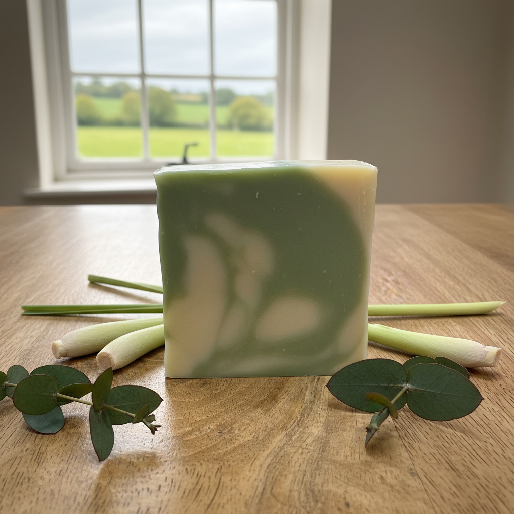 Vegan Lemongrass & Eucalyptus Soap