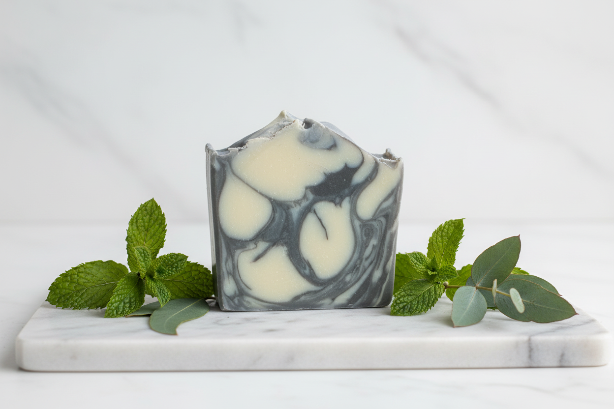 Vegan Peppermint & Eucalyptus Soap